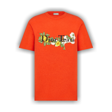 Buy Dior x Denim Tears T-Shirt 'Red' - 393J696I0849 C289 | GOAT