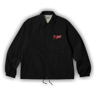 Buy Palace Scratchy Coach Jacket 'Black' - P25JK024 | GOAT