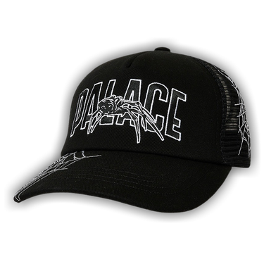 Buy Palace Spider Trucker 'Black' - P25H046 | GOAT