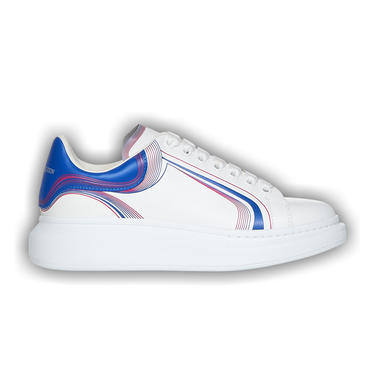 Buy Alexander McQueen Oversized Sneaker 'Curve Tech - Blue Red