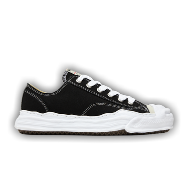 Buy Maison Mihara Yasuhiro Hank OG Sole Canvas Low 'Black White' - A05FW702  BLK | GOAT