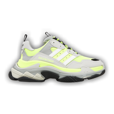 関税込【BALENCIAGA×adidas】トリプルSトレーナーNeonYellow Balenciaga x adidas Triple S Fluo Yellow Men's