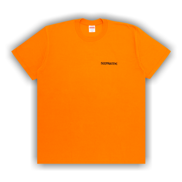 Supreme faces tee orange discount