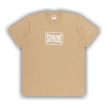 Buy Supreme Warm Up Tee 'Khaki' - FW23T31 KHAKI | GOAT