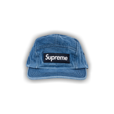 Buy Supreme Washed Chino Twill Camp Cap 'Denim' - FW23H61 DENIM | GOAT