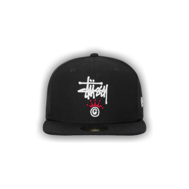 Buy Stussy x New Era 59Fifty Copyright Crown 'Black' - 1311108