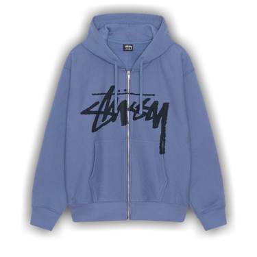 Buy Stussy Venus Zip Hoodie 'Storm' - 1974946 STOR | GOAT