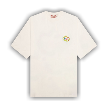 Buy Marni x No Vacancy Inn Snake Logo T-Shirt 'Limestone