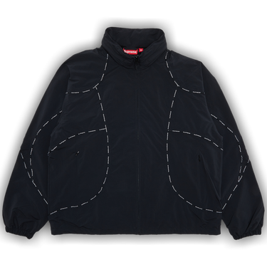 Logo Piping Hooded Track Jacket - fall winter 2023 - Supreme