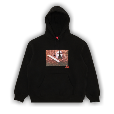 Buy Supreme MF DOOM Hooded Sweatshirt 'Black' - FW23SW110 