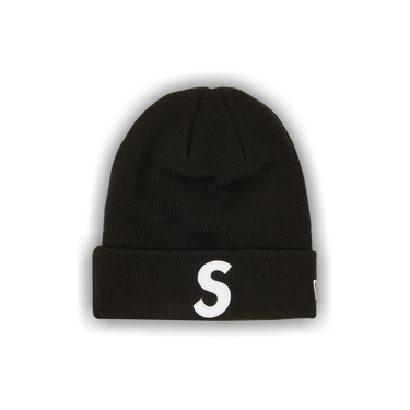 Buy Supreme x New Era S Logo Beanie 'Black' - FW23BN42 BLACK | GOAT