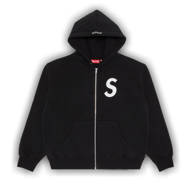 S logo sales hooded sweatshirt supreme