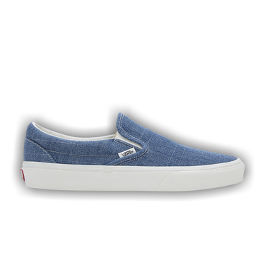 ★ VANS ★ SLIP-ON BLUE/GREY VN000MXHDT4 兼用 Shop Vans Classic Slip-On Threaded Denim in Blue