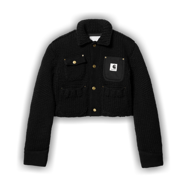 Buy Carhartt WIP x Sacai Knit Pullover Detroit 'Black' - I033297