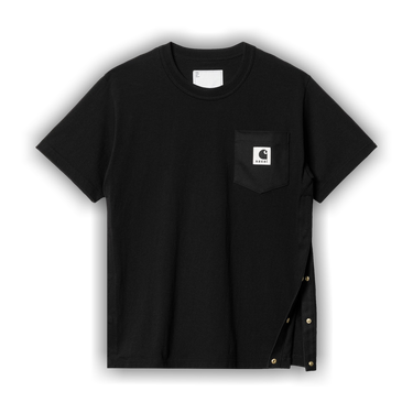 Buy Carhartt WIP x Sacai T-Shirt 'Black' - I033306 BLAC | GOAT