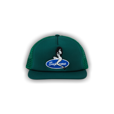 Buy Supreme Pin Up Mesh Back 5-Panel 'Green' - FW23H109