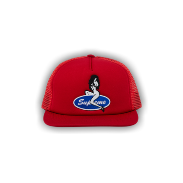 Buy Supreme Pin Up Mesh Back 5-Panel 'Red' - FW23H109 RED | GOAT