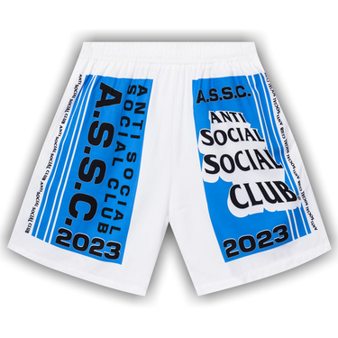Buy Anti Social Social Club Pack Your Things Short 'White/Blue