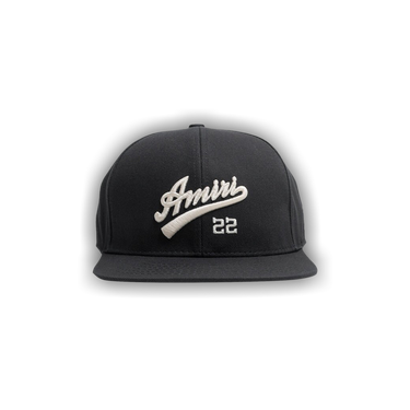 Buy Amiri 22 Fitted Hat 'Black' - SS23MAH015 001 BLAC | GOAT