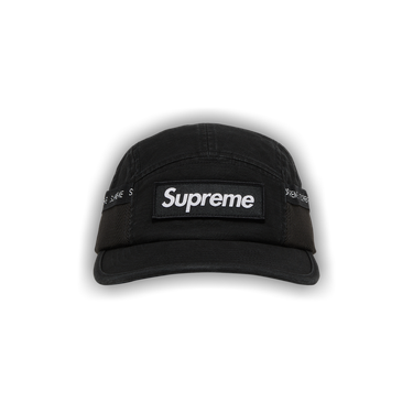 帽子 23aw Supreme Mesh Pocket Camp Cap Black Supreme/シュプリーム【23AW】Mesh Pocket Camp Cap/メッシュ