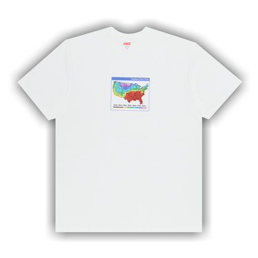 Buy Supreme Weather Tee 'White' - FW23T29 WHITE | GOAT