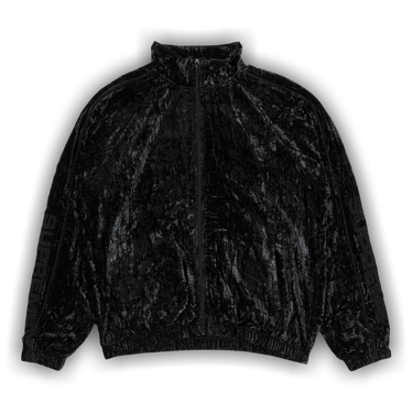 Buy Supreme Crushed Velvet Track Jacket 'Black' - FW23J39 BLACK | GOAT