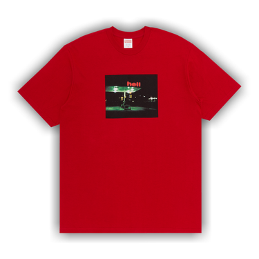 Buy Supreme Hell Tee 'Red' - FW23T28 RED | GOAT