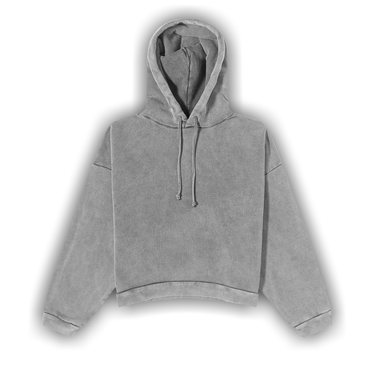 Acne Studios スウェット Acne Studios - Hooded sweater logo patch - Faded black