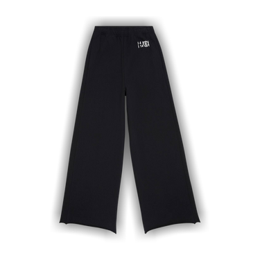 Buy Maison Margiela Oversized Logo Track Pants 'Black' - S52KA0408