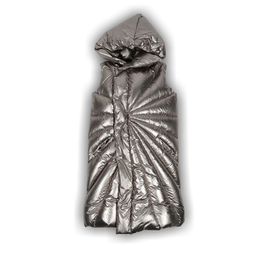 MONCLER Rick owens タンクトップ ロゴ入り　グレー　4S408 MONCLER Rick owens タンクトップ ロゴ入り グレー 4S408