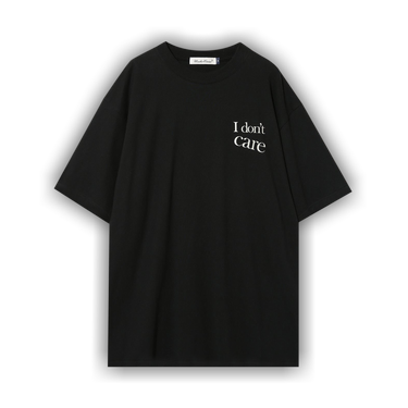 Buy Undercover I Don't Care T-Shirt 'Black' - UC2C3806 BLAC | GOAT