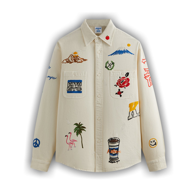 KITH denim apollo shirt シャツ　ビンテージ　インディゴ 1370432_00.png.png
