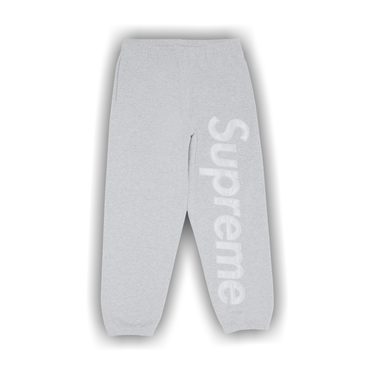 Buy Supreme Satin Appliqué Sweatpant 'Ash Grey' - FW23P104 ASH