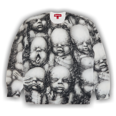Buy Supreme H.R. Giger Sweater 'Multicolor' - FW23SK40 MULTICOLOR | GOAT