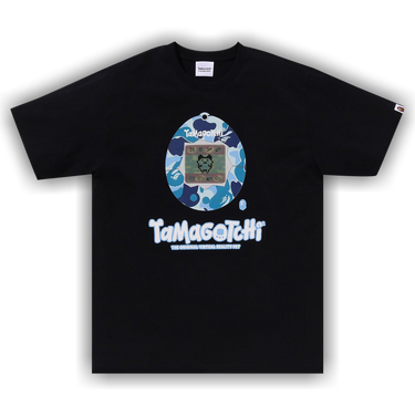 Buy BAPE x Tamagotchi Tee #2 'Black/Blue' - 1J73 110 918