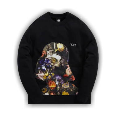 Buy Kith For Star Wars Floral Vader Crewneck 'Black Buy Kith For Star Wars Floral Vader Crewneck 'Black