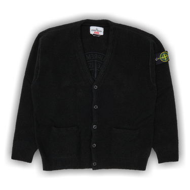 STONE  ブラックカーディガン Buy Supreme x Stone Island Bouclé Cardigan 'Black' - FW23SK1 BLACK