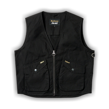 Buy Barbour x Palace Fly Fishin Vest 'Black' - MGI0211BK11 Buy Barbour x Palace Fly Fishin Vest 'Black' - MGI0211BK11