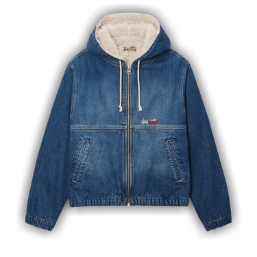 希少XXL Stussy Denim Work Jacket STÜSSY WORK JACKET DENIM SHERPA Size XXL. Ç | eBay
