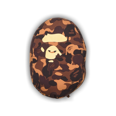 Buy BAPE Valentine Chocolate Camo Ape Head Cushion 'Brown' - 1J20