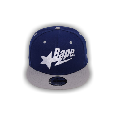 Buy BAPE Bapesta New Era 9FIFTY Cap 'Blue' - 1J83 180 907 BLUE | GOAT