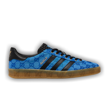 Adidas-Adidas x Gucci Men's Gazelle Sneaker-Men-Blue / Core Black / Blue-M 13 / W 14 Adidas-Adidas x Gucci Men's Gazelle Sneaker-Men-Blue / Core Black / Blue-M 13 / W 14