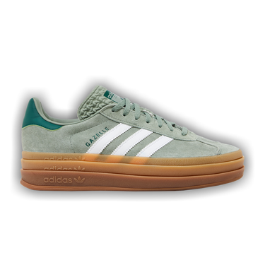 Buy Wmns Gazelle Bold Silver Green Gum ID6998 GOAT