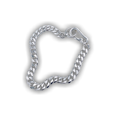 Buy Martine Ali Goss Cuban Necklace 'Silver' - MA2370315 HS PS24