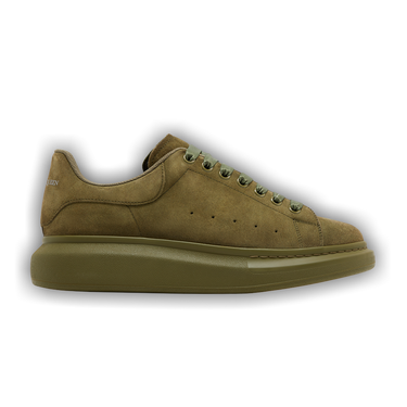 Alexander mcqueen olive green sneakers discount
