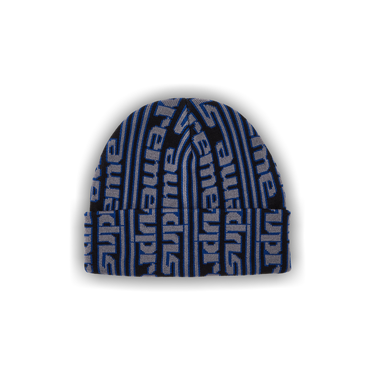 Supreme Supreme Vertical Logo Beanie 'Black' | REVERSIBLE