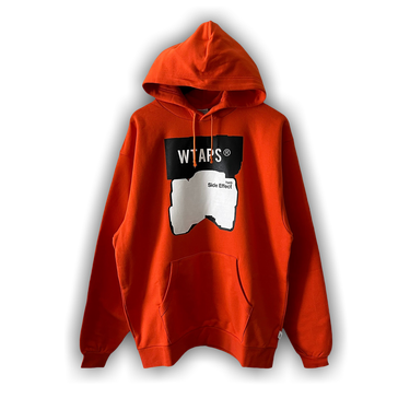 WTAPS WUT HOODIE 稀少サイズXXL オレンジ WTAPS ダブルタップス 18AW PLATOON SCREEN SWEAT HOODIE プルオーバー