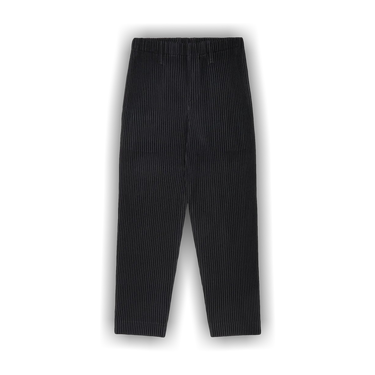 Buy Homme Plissé Issey Miyake Basics Trousers 'Black' - HP36JF350