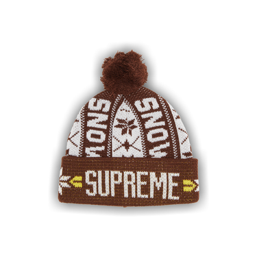 Buy Supreme Snow Beanie 'Brown' - FW23BN58 BROWN | GOAT CA