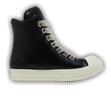 Buy Rick Owens Luxor Jumbo Lace Padded Sneaker 'Black Milk
